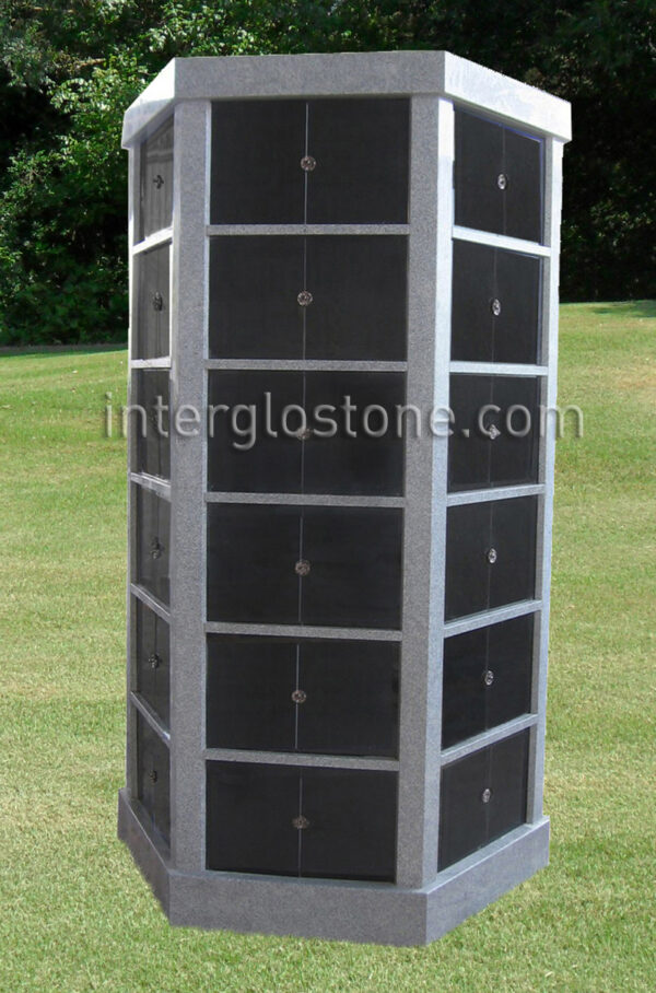 72 Niche Hexagonal Standard columbarium