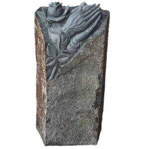 Praying Hands cremation garden tower