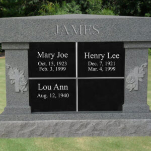 FOUR Niche MEMORIAL with Square Columns