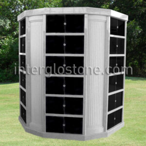 72 Niche Hexagonal Deluxe columbarium