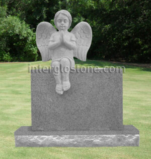 Cherub Angel Headstone