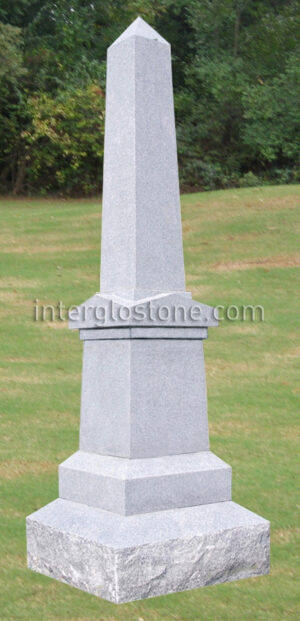 Fancy Obelisk Headstone