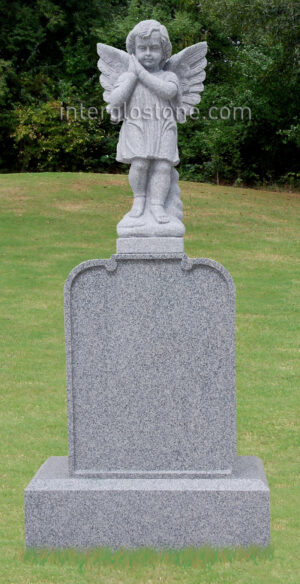 Praying Angel Headstone