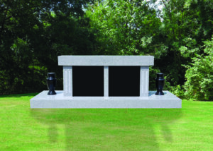 deluxe 2 Niche Cremation Bench